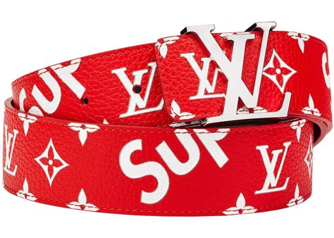 louis vuitton x supreme belt|Louis Vuitton x Supreme Belts .